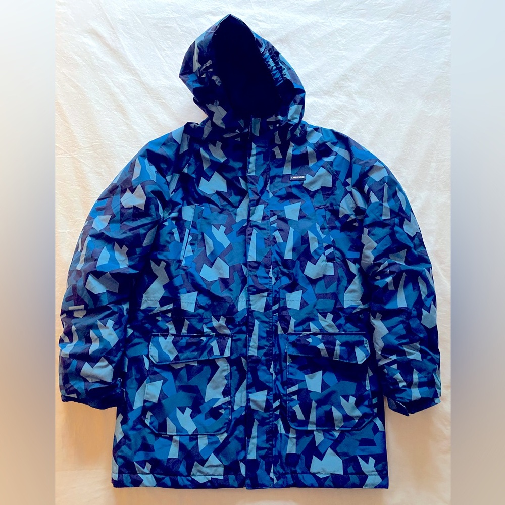 EUC Lands' End Waterproof/Windproof Parka Boys XXL (18/20)